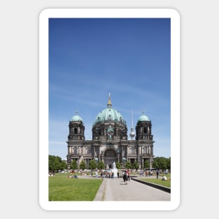 Berlin Cathedral and Lustgarten, Berlin-Mitte, Berlin, Germany Sticker